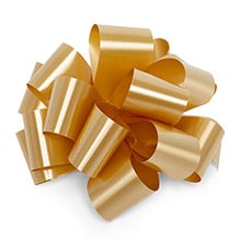 Satin Finish Hank Folded Poly Bows