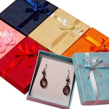 Jewelry Boxes with Bow – Assorted Colors