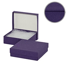 Solid Colored & Embossed Jewelry Boxes