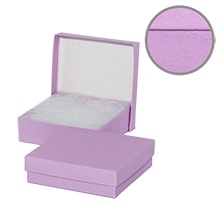 Solid Colored & Embossed Jewelry Boxes