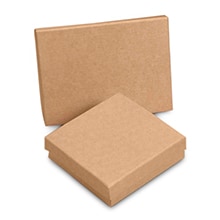 Natural Kraft Jewelry Boxes