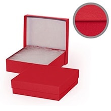 Solid Colored & Embossed Jewelry Boxes