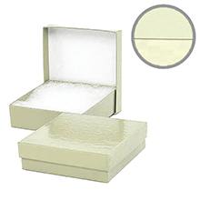 Solid Colored & Embossed Jewelry Boxes