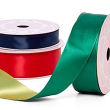 400 Yard Satin Ribbon Single Face 16 Solid Color Fabric Satin Ribbon Set,25  Yard per Roll in 1 Inch Wide,16 Rolls,Assorted Ribbon Perfect for Gift