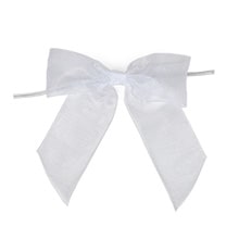 Pre-Tied Organza Bow