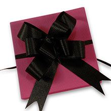 Satin Fabric Butterfly Pull Bows