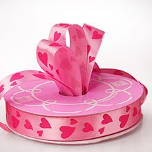 Loving Heart Satin Ribbon