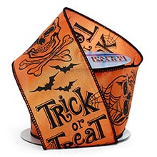 Trick or Treat Wired Ribbon