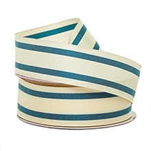 Double Striped Fabric Ribbon