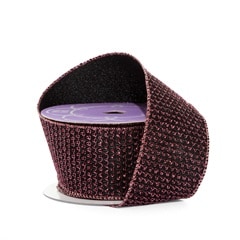 Amethyst Delight Wired Fabric Ribbon