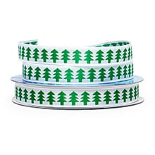 Pine Trees Fabric Ribbon