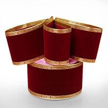 Elegance Velvet Flocked Ribbon