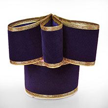 Elegance Velvet Flocked Ribbon