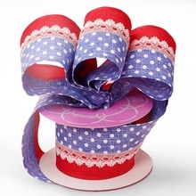 Multi Patriotic Ribbon