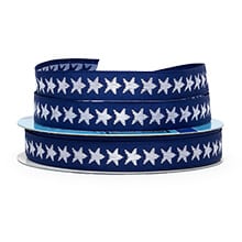 Stars Fabric Ribbon