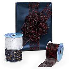 DirectFloral. #40 Velvet Wired Ribbon - Red