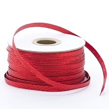 Flat Metallic Elastic Stretch Trim