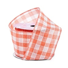 Gigi Gingham Wired Ribbon