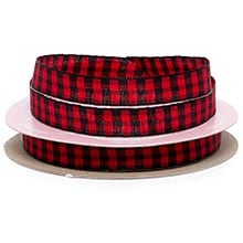 Narrow Gingham Ribbon