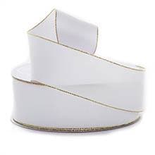 Gold Edge Grosgrain Ribbon