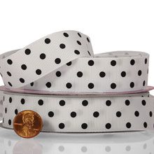 Polka Dot Grosgrain Ribbon