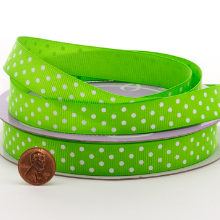 Polka Dot Grosgrain Ribbon