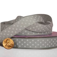 Polka Dot Grosgrain Ribbon