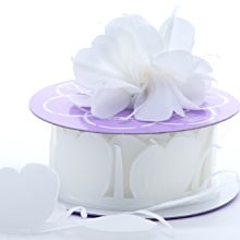 Fabric Petal Pull Bow