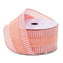 Romano Dots & Lines Wired Ribbon