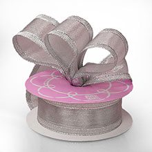 Metallic Arabesque Ribbon