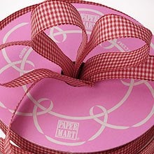 Wendy Gingham Wired Ribbon