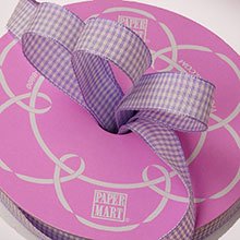 Wendy Gingham Wired Ribbon