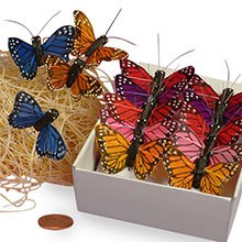 60 pcs Reticulated Butterfly Small Butterflies for Crafts Butterflies DIY  Crafts Wedding Ceremony Decorations Hand Decor Party Butterflies Decors  Mesh