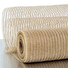 Burlap 10" Deco Mesh