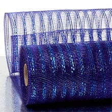 Metallic Laser Eyelash 21" Deco Mesh