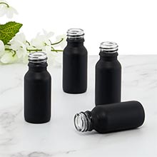 MHO Containers Set of 16oz Glass Bottles with Black Plastic Caps | Reusable  Stout Flint Glass Bottle…See more MHO Containers Set of 16oz Glass Bottles