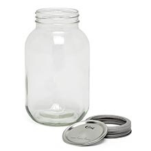 Mason Jar with Lid