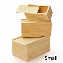 Slide Top Wooden Box Set