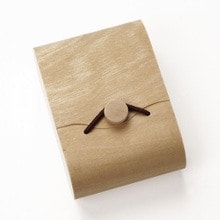 Button-Cord Natural Bentwood Boxes