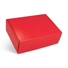 Reversible Matte Colored Corrugated Mailing Boxes