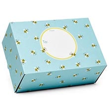 Patterned Mailing Boxes - 9-1/4" X 6-1/2" X 4" - Drifting Blossoms