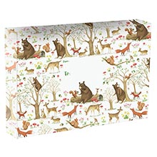 Patterned Mailing Boxes - 18" X 12" X 3"