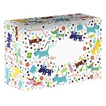 Patterned Mailing Boxes - 9-1/4" X 6-1/2" X 4" - Drifting Blossoms