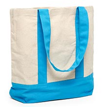 Canvas Tote Bags - Two-Tone Accent