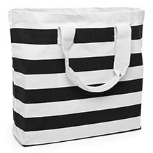 Stripe Canvas Tote Bags