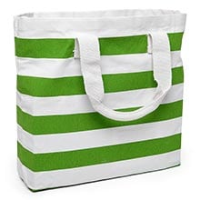 Stripe Canvas Tote Bags