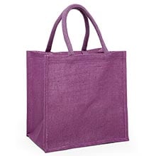 Jute Shopping Bags - Laminated Interior