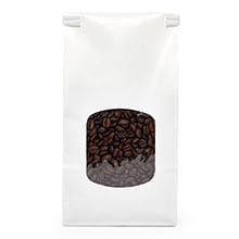 White Tin Tie Coffee Bags