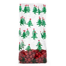 Christmas Patterned Cello Bags