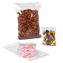 Standard Lip & Tape Self Sealing Bags - 1.2 mil